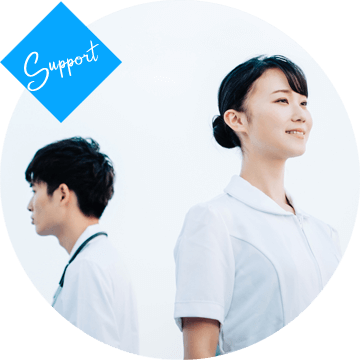 入社までの準備をすべてサポート